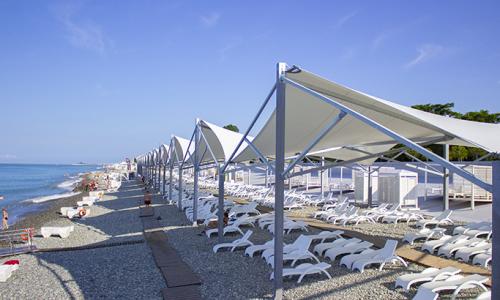 Отель Бридж Резорт / Bridge Resort Сочи - Фото 12. Пляж