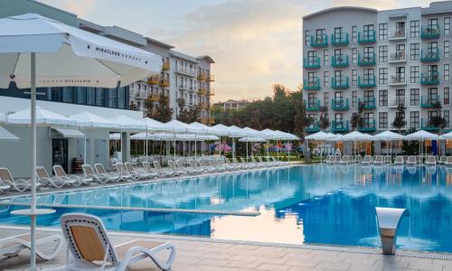 Miracleon Город Mira Family Resort SPA Anapa Витязево, Анапа - Фото 61. Бассейн