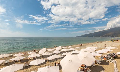 Alex Resort & Spa Hotel Гагра - Фото 97. Пляж