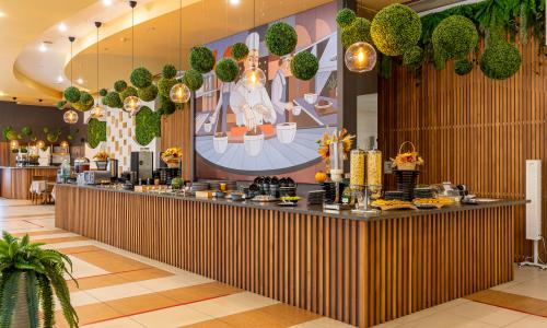Отель Магнолия Сочи - Фото 14. Ресторан