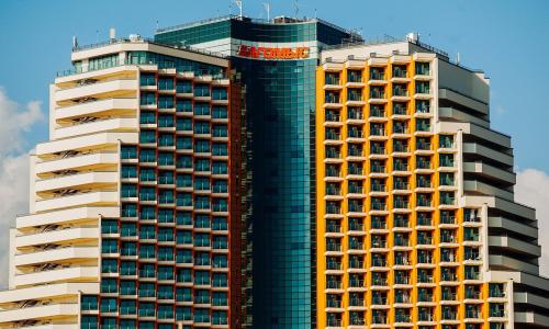Оздоровительный комплекс Дагомыс Дагомыс, Сочи - Фото 7. Вид на фасад