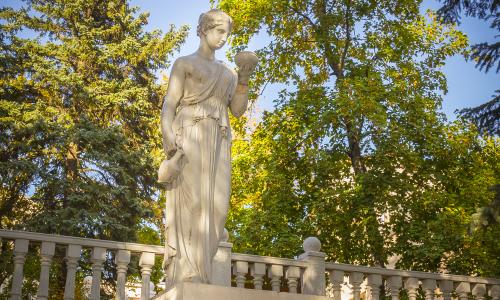 Санаторий Здоровье Железноводск - Фото 9. Санаторий_Здоровье_территория (6)