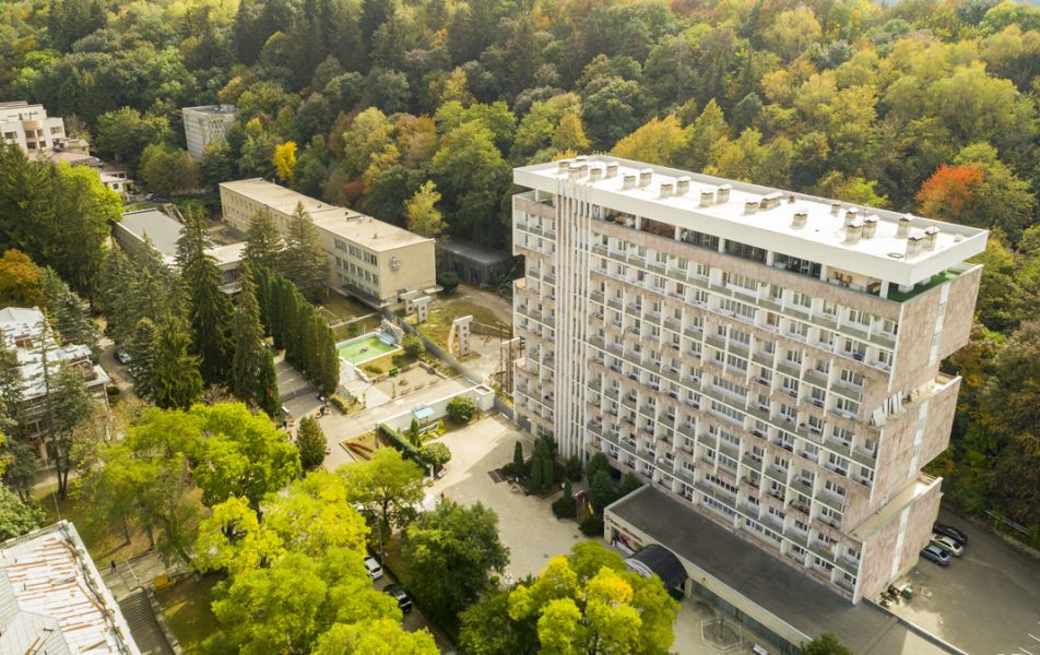Санаторий Димитрова Кисловодск - Фото 1. Территория