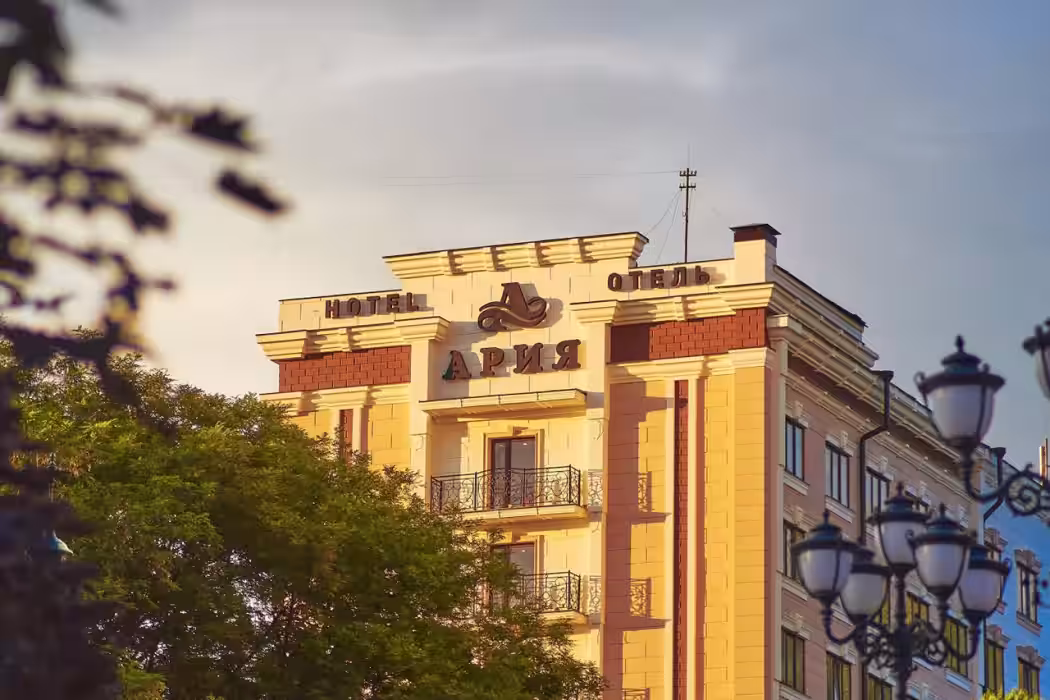 Отель Ария Кисловодск - Фото 1. Фасад