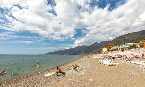 Alex Resort & Spa Hotel Гагра - Фото 96. Пляж