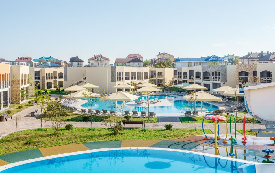 Morea Family Resort Spa Джемете, Анапа - Фото 1. Фасад