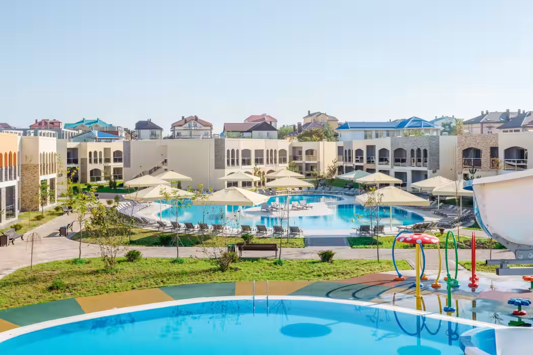 Morea Family Resort Spa Джемете, Анапа - Фото 1. Фасад