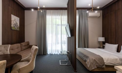Отель Снега «Snega Apart Hotel by Provence» Эсто-Садок, Сочи - Фото 74. Апартамент Unique 2-местный (1 и 6 этаж)