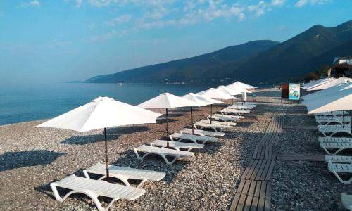 Alex Resort & Spa Hotel Гагра - Фото 98. Пляж