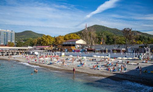 Пансионат Гренада Лазаревское, Сочи - Фото 69. Пляж