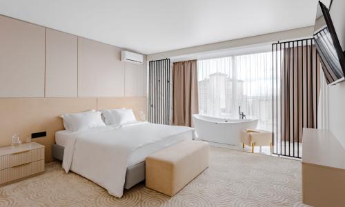Зенит Резорт отель и СПА / «ZENITH RESORT HOTEL SPA» 5* Джемете, Анапа - Фото 147. Luxe Presidential 2-местный 3-комнатный