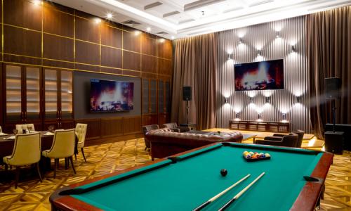 Отель RIXOS Krasnaya Polyana Sochi Эсто-Садок, Красная Поляна, Сочи - Фото 37. Бильярд