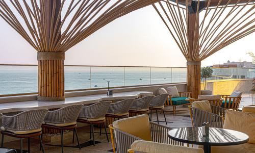 Mantera Supreme Seaside / «Мантера Суприм Сисайд» отель Адлер, Сочи - Фото 52. Amber Sky bar