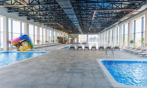 Зенит Резорт отель и СПА / «ZENITH RESORT HOTEL SPA» 5* Джемете, Анапа - Фото 9. Акватермальный комплекс