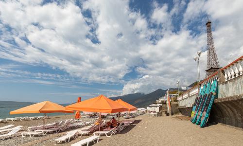 Alex Resort & Spa Hotel Гагра - Фото 93. Пляж