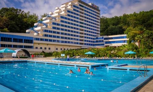 Санаторий Илона (АкваЛоо КСКК, корпус 8) Лоо, Сочи - Фото 10. Внешний вид