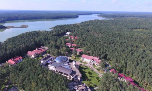 Санаторий Озерный Гродненская область - Фото 5. Вид на территорию сверху