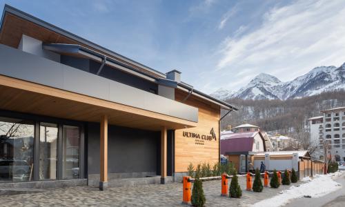 Ultima Club Hotel SPA Эсто-Садок, Сочи - Фото 30. Внешний вид, главный вход