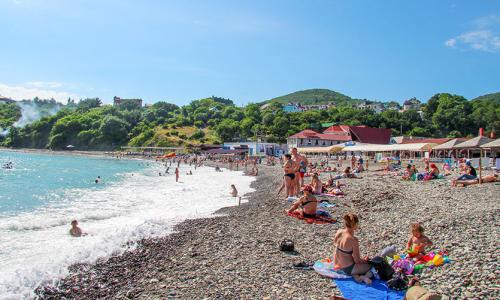 Пансионат Южный (БЕТТА) Геленджик - Фото 25. Пляж
