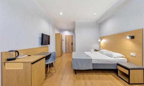 Anemos Hotel Resort / «Анемос Резорт» отель Дивноморское, Геленджик - Фото 2. Стандартный 2-местный (цокольный этаж)