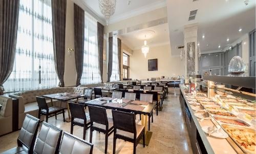 Отель Ribera Resort & SPA Евпатория - Фото 38. Ресторан Ribera шведская линия