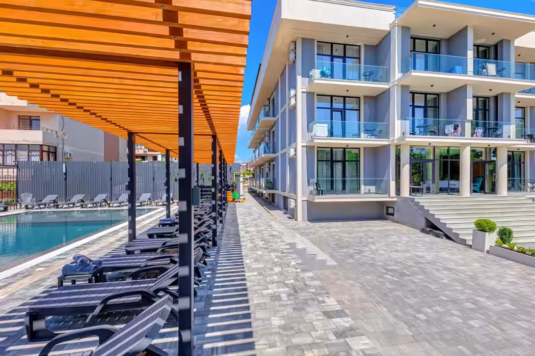 Anemos Hotel Resort / «Анемос Резорт» отель Дивноморское, Геленджик - Фото 1. Внешний вид