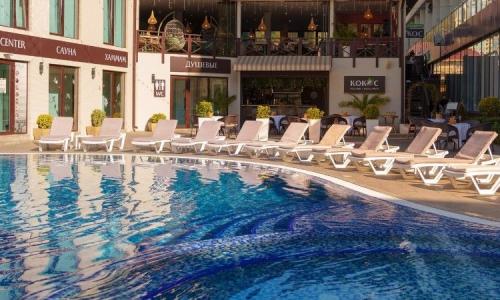 APART-HOTEL SPA «ПРЕСТИЖ» Адлер, Сочи - Фото 44. Бар у бассейна «КОКОС»