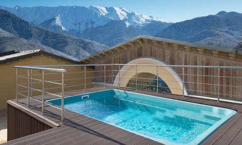 Отель Ibis Styles / Ибис Стайлс Красная Поляна Эсто-Садок, Сочи - Фото 38. Бассейн в пентхаусе