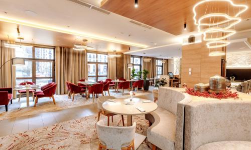 Отель Эрбелия от Васта (ex. Mercure Rosa Khutor) Роза Хутор, Сочи - Фото 25. Ресторан