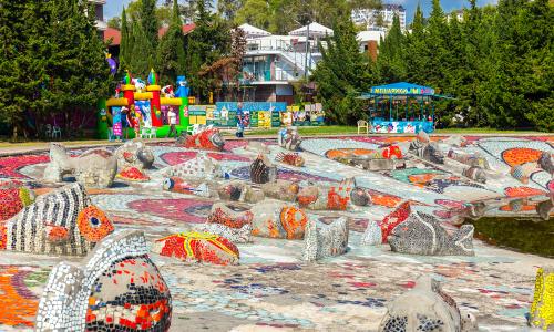 Санаторий Адлеркурорт Дельфин Сочи - Фото 17. Адлеркурорт, территория