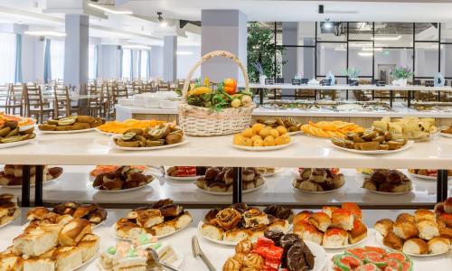 SUNPARCO Hotel Ultra all inclusive / «Санпарко» Анапа - Фото 56. Шведский стол