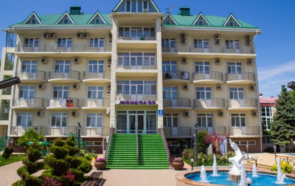 Пансионат Кристалл-уют Анапа - Фото 1. Фасад