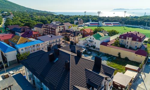 Отель Южные Ночи Кабардинка, Геленджик - Фото 15. Виды из отеля
