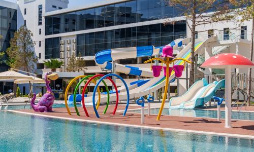 Зенит Резорт отель и СПА / «ZENITH RESORT HOTEL SPA» 5* Джемете, Анапа - Фото 12. Акватермальный комплекс