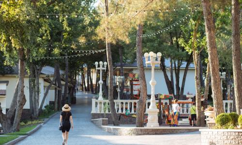 Пансионат «Талка Village» Дивноморское, Геленджик - Фото 6. Территория
