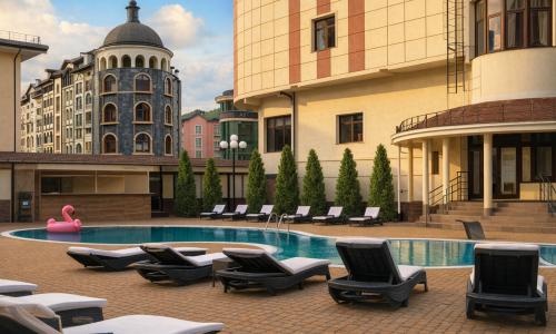 АРКАДИЯ HOTEL BY PROVENCE Эсто-Садок, Сочи - Фото 21. Бассейн