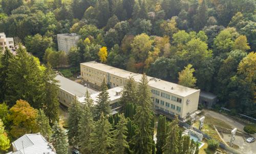 Санаторий Димитрова Кисловодск - Фото 6. Территория