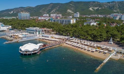 ПРИМОРЬЕ GRAND RESORT HOTEL Геленджик - Фото 114. Пляж