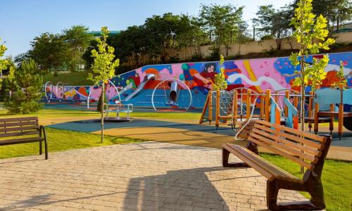 Miracleon Город Mira Family Resort SPA Anapa Витязево, Анапа - Фото 54. Детская площадка