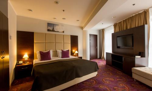 Отель Бридж Резорт / Bridge Resort Сочи - Фото 72. Люкс 2-местный 2-комнатный 80 м2, спальня