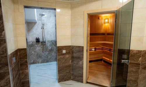 Отель Мельница Архыз - Фото 10. Сауна