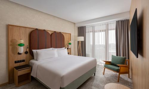 Miracleon Fюnf Luxury Resort SPA Anapa Витязево, Анапа - Фото 61. Люкс 4-местный 2-комнатный (вид на бассейн)
