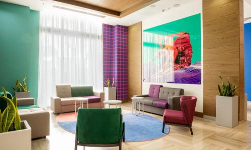 Отель Ibis Styles / Ибис Стайлс Красная Поляна Эсто-Садок, Сочи - Фото 9. Холл