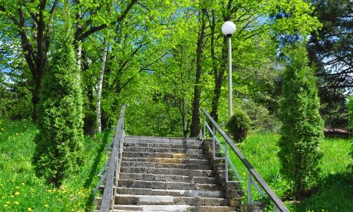 Санаторий Орджоникидзе Кисловодск - Фото 8. Территория