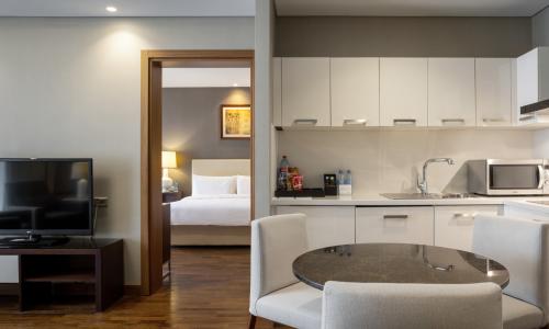 Sochi Marriott Krasnaya Polyana Красная Поляна, Сочи - Фото 97. Апартаменты 2-местные 2-комнатные (с 1 спальней)