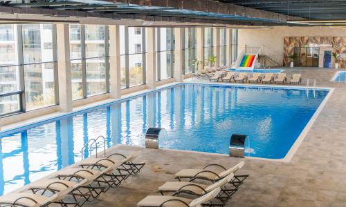 Зенит Резорт отель и СПА / «ZENITH RESORT HOTEL SPA» 5* Джемете, Анапа - Фото 20. Акватермальный комплекс