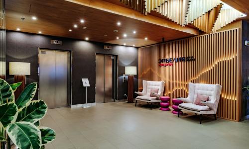 Отель Эрбелия от Васта (ex. Mercure Rosa Khutor) Роза Хутор, Сочи - Фото 13. Лобби