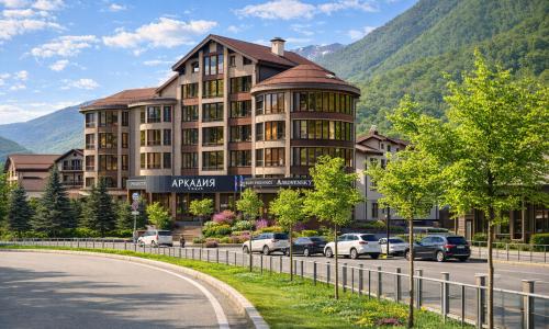 АРКАДИЯ HOTEL BY PROVENCE Эсто-Садок, Сочи - Фото 1. аркадия фасад весна