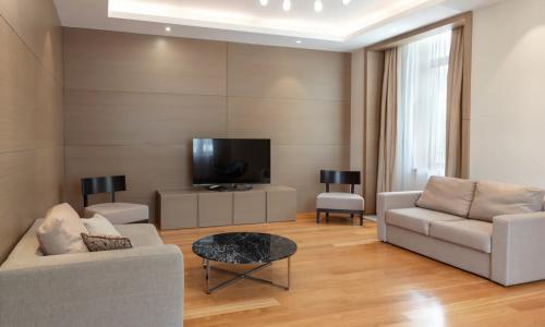Отель Ibis Styles / Ибис Стайлс Красная Поляна Эсто-Садок, Сочи - Фото 36. Пентхаус 4-местный (с 2 спальнями и гостиной)
