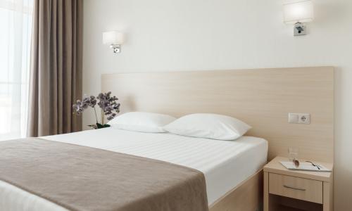 Отель Дель Мар Инн / Del Mar Inn Витязево, Анапа - Фото 78. Стандартный 2-местный (фрагментарный вид на море)